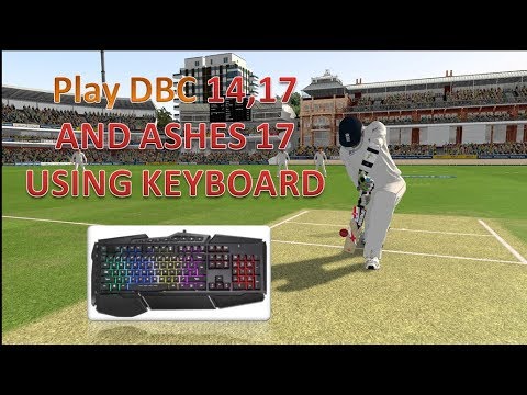 play don bradman cricket 14 with keyboard